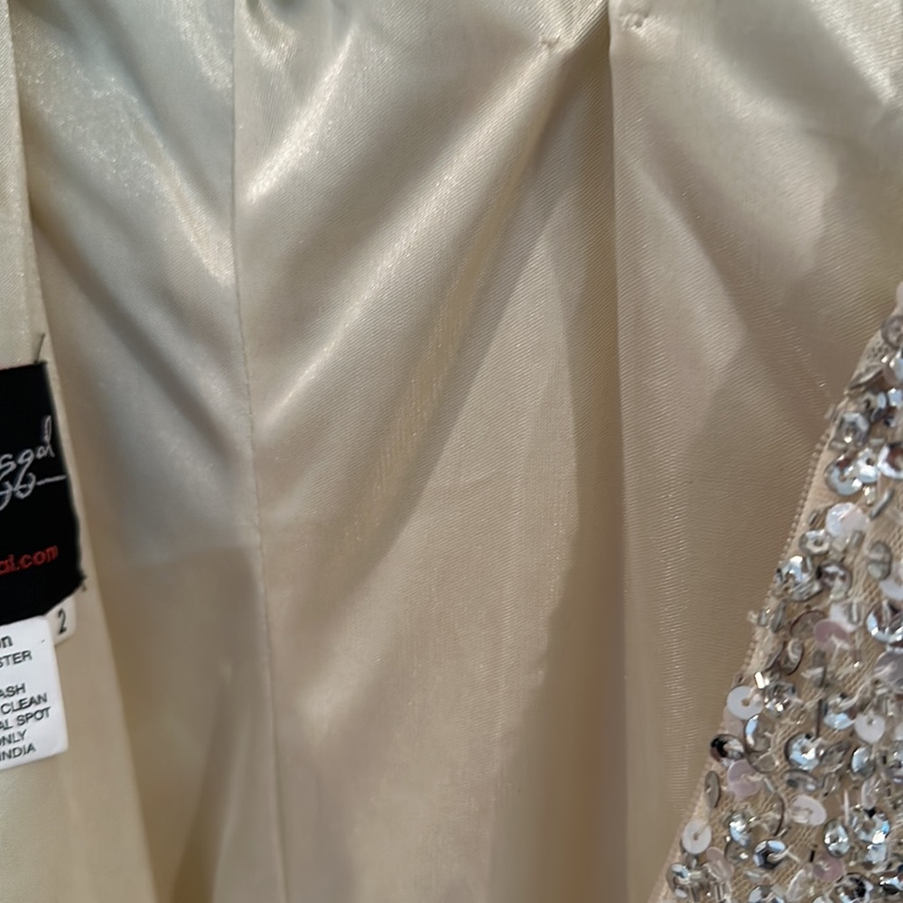 Mac Duggal Beaded Mini Sheath Dress - Picture 7 of 7
